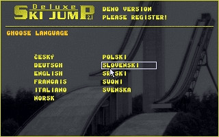 Скриншот из игры Deluxe Ski Jump