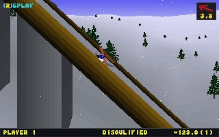 Скриншот из игры Deluxe Ski Jump