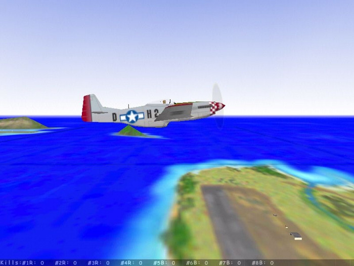 Скриншот из игры SkyFighters 1945