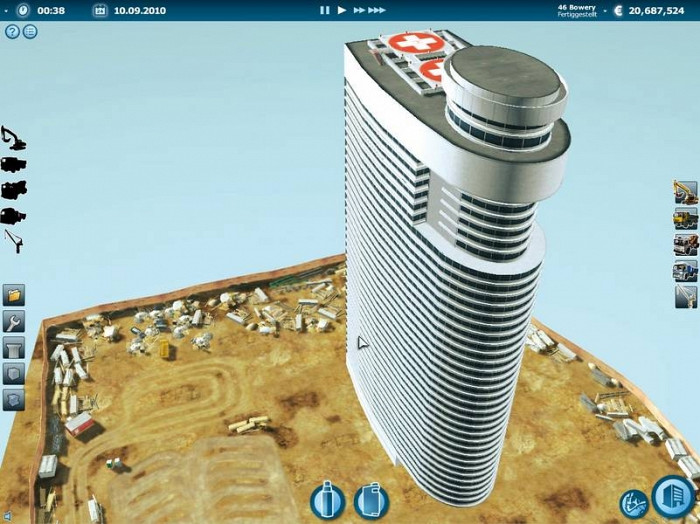 Скриншот из игры Skyscraper Simulator