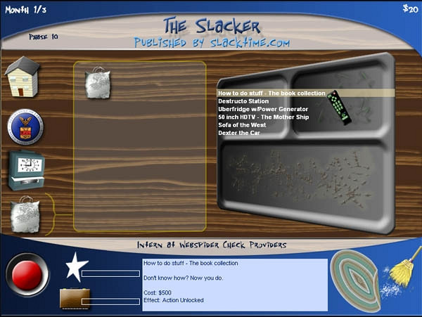 Скриншот из игры Slacker, The