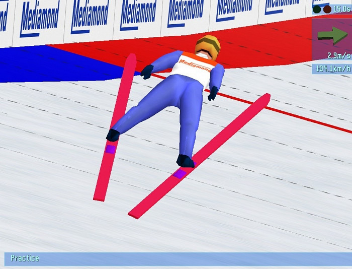 Скриншот из игры Deluxe Ski Jump 3