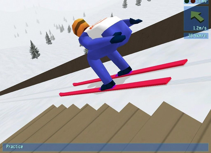 Скриншот из игры Deluxe Ski Jump 3