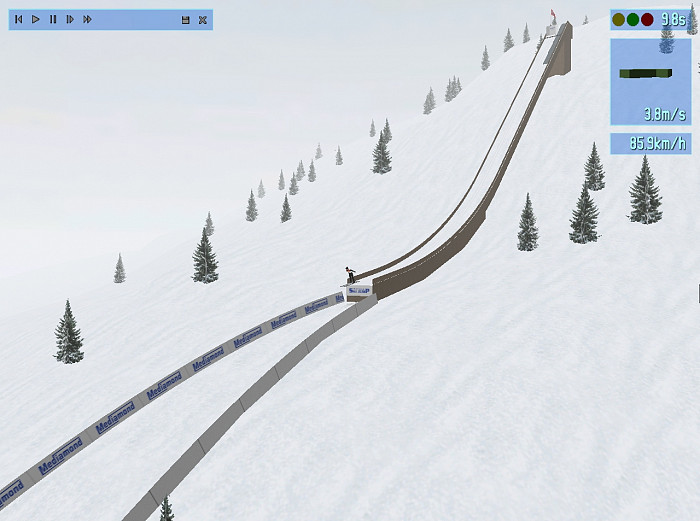 Скриншот из игры Deluxe Ski Jump 3