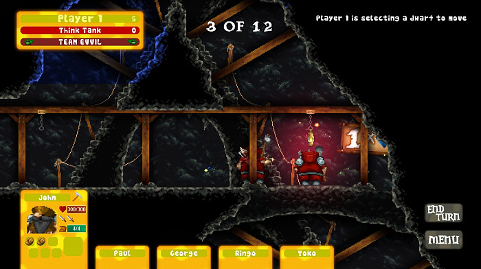 Скриншот из игры Delve Deeper