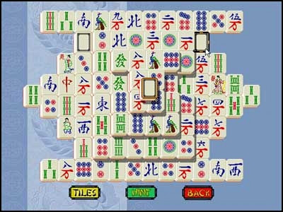 Скриншот из игры Small Rockets Mahjongg