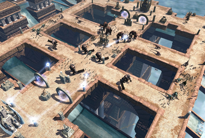 Скриншот из игры Demigod