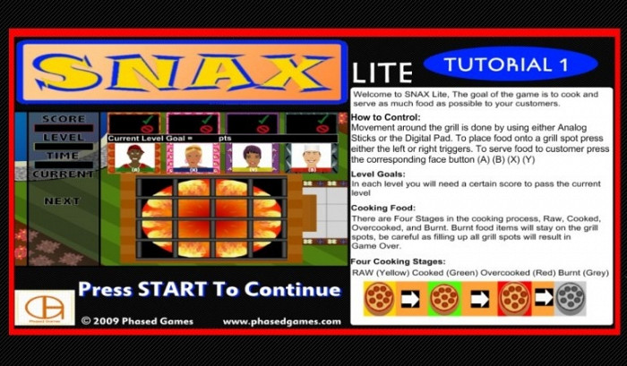 Скриншот из игры SNAX: Lite (Cooking Arcade Game)