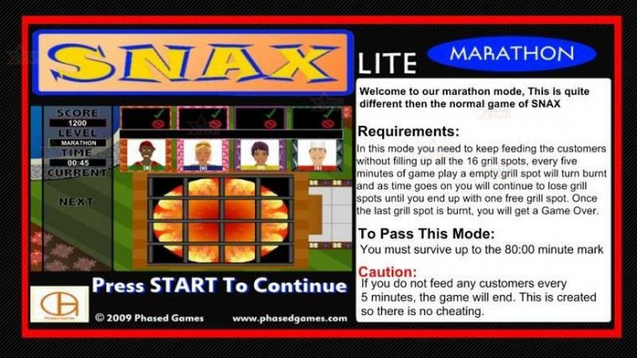 Скриншот из игры SNAX: Lite (Cooking Arcade Game)