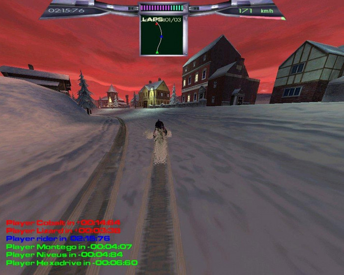 Скриншот из игры SnowStorm