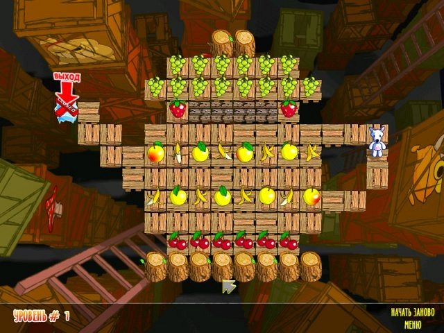 Скриншот из игры Snowy: Puzzle Islands