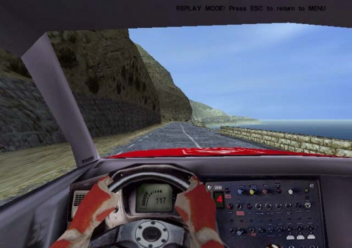 Скриншот из игры Pro Rally 2001