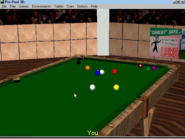 Скриншот из игры Pro Pool 3D