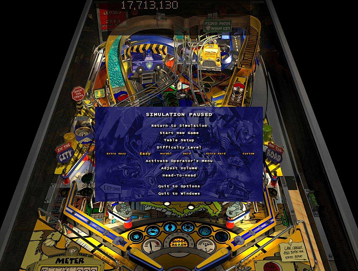 Скриншот из игры Pro Pinball: Big Race USA