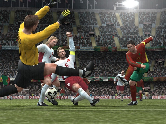 Скриншот из игры Pro Evolution Soccer 5