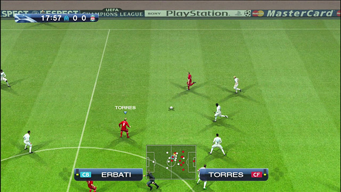 Скриншот из игры Pro Evolution Soccer 2009