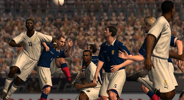 Скриншот из игры Pro Evolution Soccer 2009