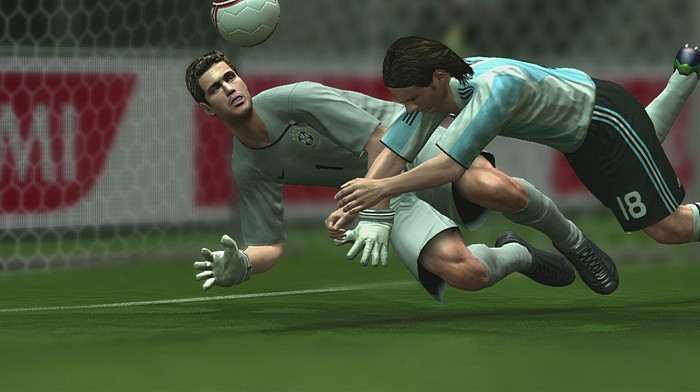 Скриншот из игры Pro Evolution Soccer 2009