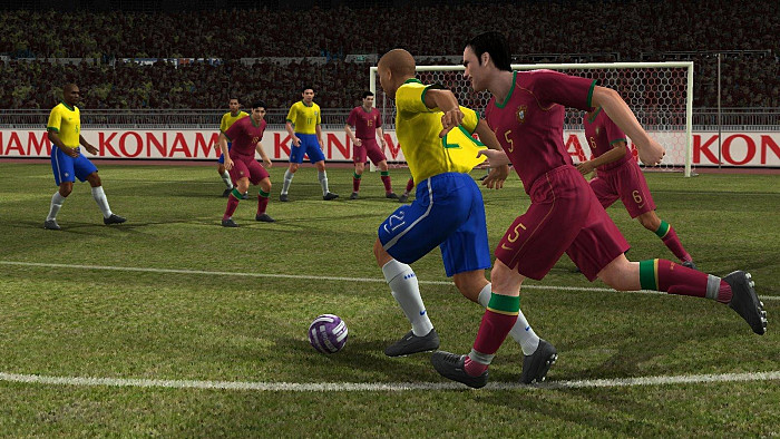 Скриншот из игры Pro Evolution Soccer 2008