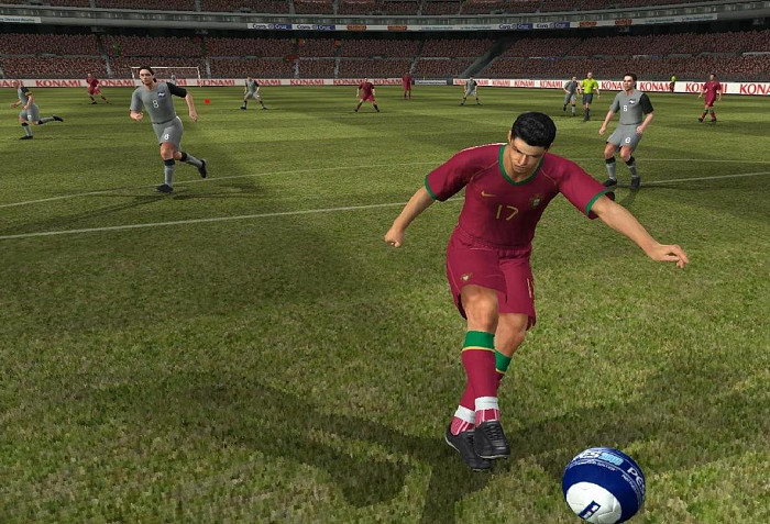 Скриншот из игры Pro Evolution Soccer 2008