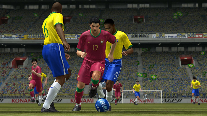 Скриншот из игры Pro Evolution Soccer 2008