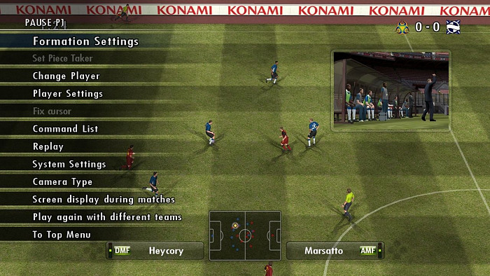 Скриншот из игры Pro Evolution Soccer 2008