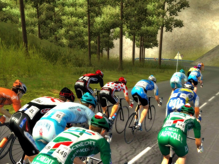 Скриншот из игры Pro Cycling Manager 2006