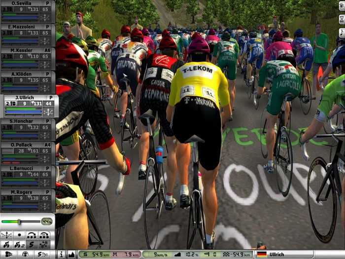 Скриншот из игры Pro Cycling Manager 2006