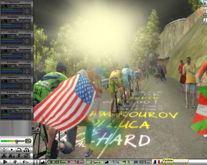 Скриншот из игры Pro Cycling Manager 2006