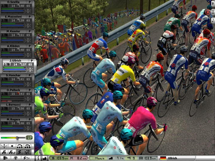 Скриншот из игры Pro Cycling Manager 2006