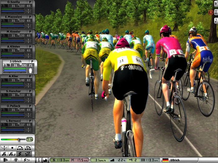 Скриншот из игры Pro Cycling Manager 2006