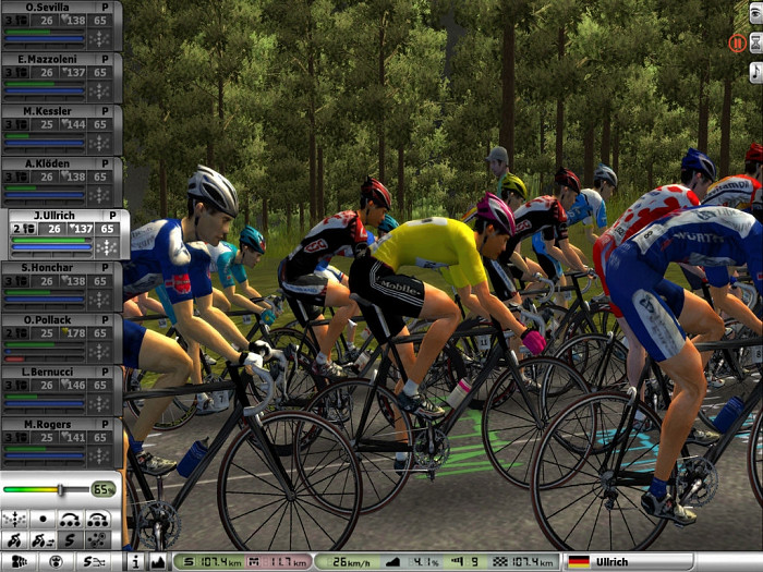 Скриншот из игры Pro Cycling Manager 2006