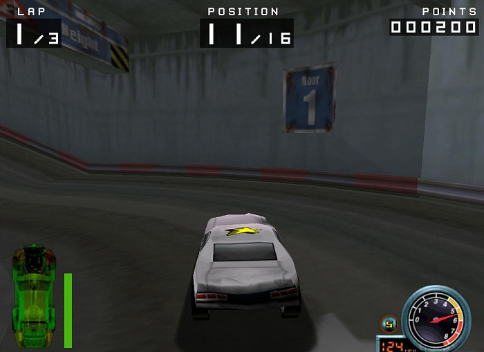 Скриншот из игры Demolition Racer
