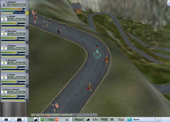 Скриншот из игры Pro Cycling Manager Season 2007
