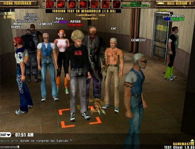 Скриншот из игры PrisonServer: The Online Prison