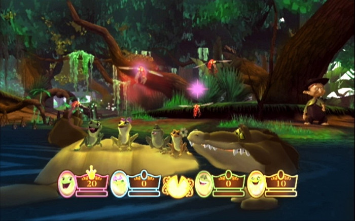 Скриншот из игры Princess and the Frog, The