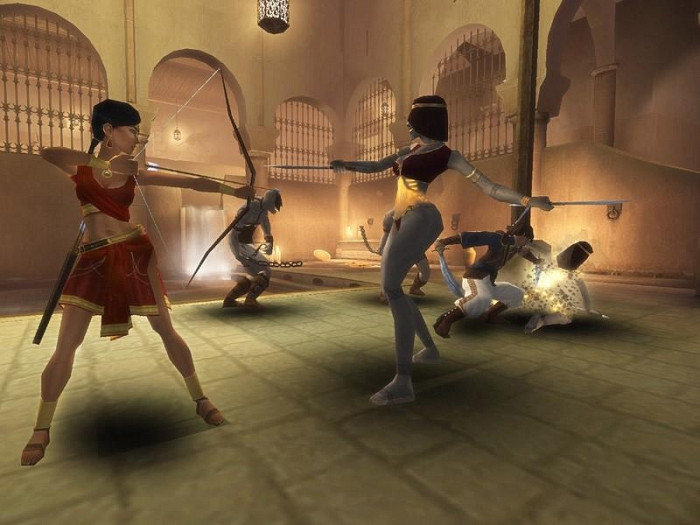 Скриншот из игры Prince of Persia: The Sands of Time