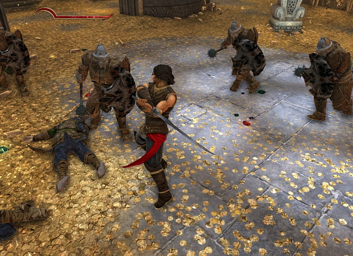 Скриншот из игры Prince of Persia: The Forgotten Sands