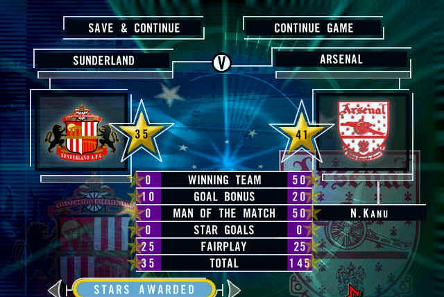 Скриншот из игры Primera Division Stars