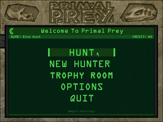 Скриншот из игры Primal Prey