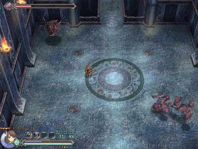 Скриншот из игры Ys Origin