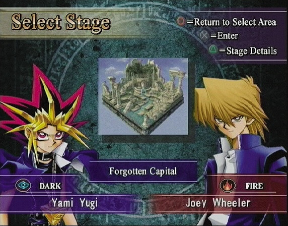 Скриншот из игры Yu-Gi-Oh! Capsule Monster Coliseum