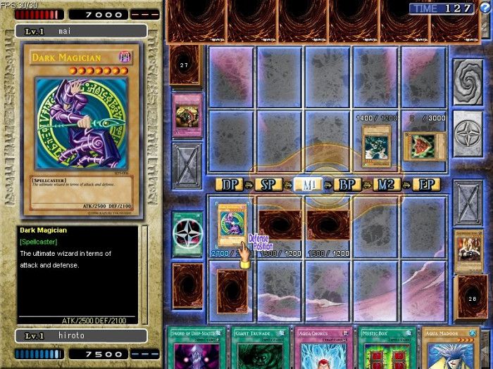 Скриншот из игры Yu-Gi-Oh! ONLINE