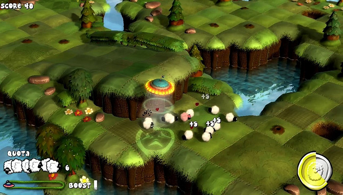 Скриншот из игры Flock!