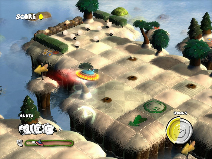 Скриншот из игры Flock!