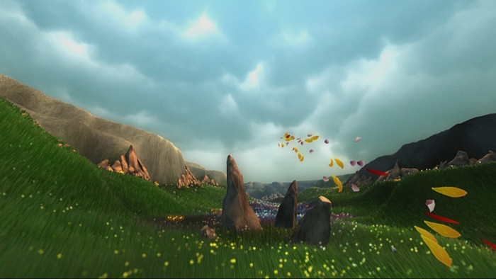Скриншот из игры Flower