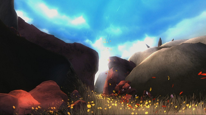 Скриншот из игры Flower