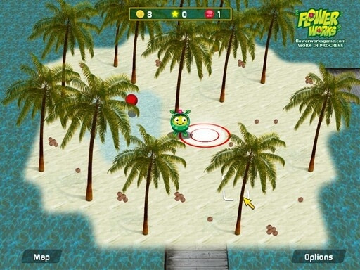 Скриншот из игры Flowerworks