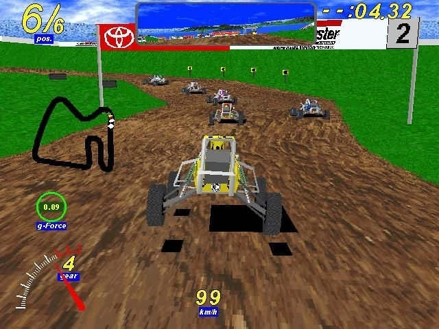 Скриншот из игры SODA Off-Road Racing