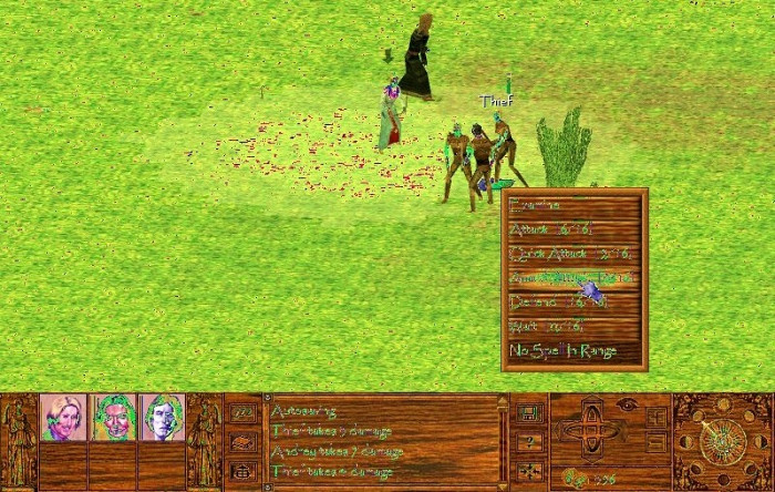 Скриншот из игры Prelude to Darkness